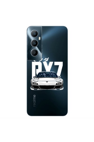 Other Realme C65 Car Rx7 Transparent Silicone TPU Θήκη