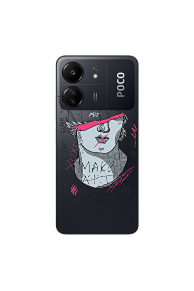 Other Xiaomi Poco C65 Make art Transparent Silicone TPU Θήκη
