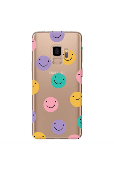 Other Samsung S9 Colorful smiles Transparent Silicone TPU Θήκη