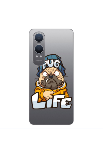 Other Oneplus Nord Ce 4 lite Pug Life 2 Transparent Silicone TPU Θήκη