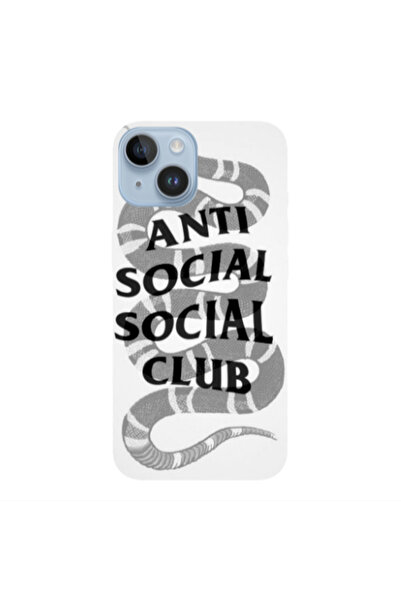Other Apple iPhone 14 Plus Social club Transparent Silicone TPU Θήκη