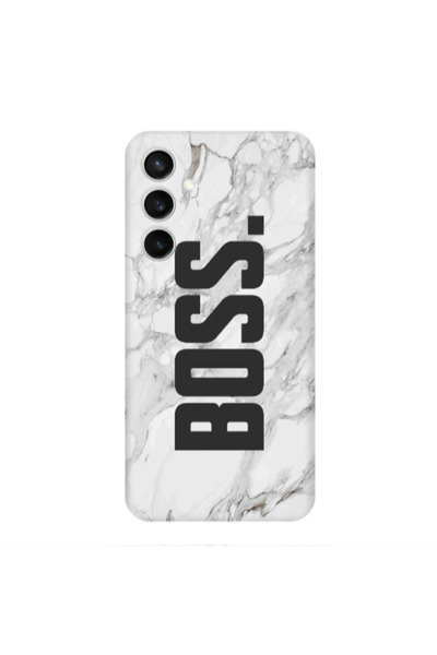 Other Samsung S24 Plus Marble Boss Transparent Silicone TPU Θήκη