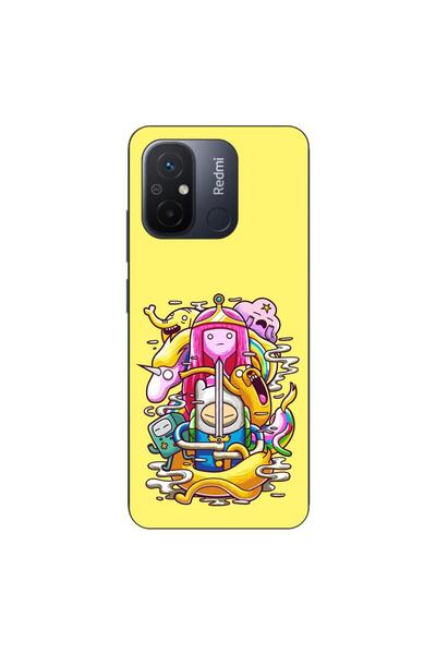 OEM Θήκη συμβατή με Xiaomi Redmi 12C Σιλικόνης Gel TPU με σχέδιο Adventure Time