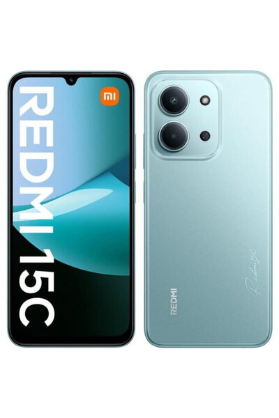 Xiaomi Telefon mobil Redmi 15C, 4GB RAM, 128GB, 5G, Dual SIM, Verde