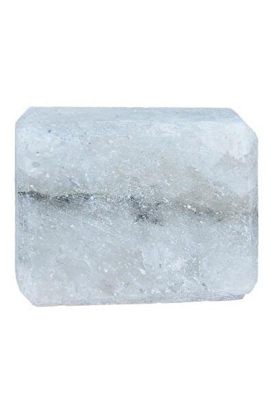 1001Naturel Dikdörtgen Şekilli Çankırı Doğal Kaya Tuzu Sabunu Beyaz 225-250 Gr
