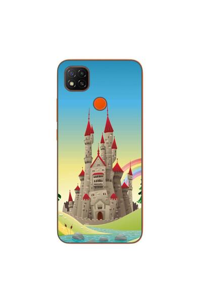 OEM Husa compatibila cu Xiaomi Redmi 9C, 9C NFC Silicon Gel Tpu Model Castel