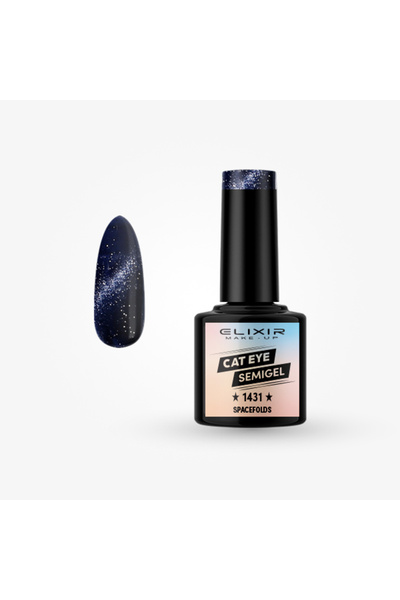 Elixir CAT EYE SEMI GEL (ΗΜΙΜΟΝΙΜΟ BΕΡΝΙΚΙ) - 1431 SPACEFOLDS 8ML