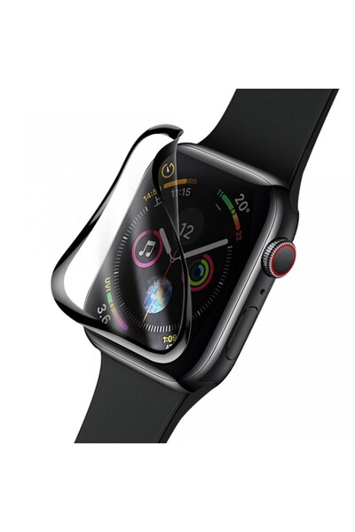 Baseus Folie de protecție integrală a ecranului, 0.2 mm pentru Apple Watch 4 ...