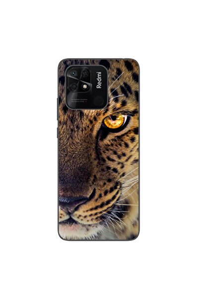 OEM Θήκη συμβατή με Xiaomi Redmi 10C από σιλικόνη gel TPU με σχέδιο λεοπάρδαλης