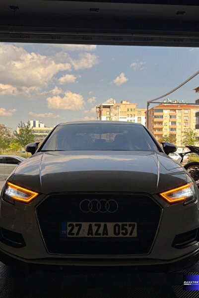Banxtre Audi A3 Sedan Compatible Headlight Film Sticker Headlight Design Stic...