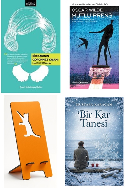TÜRKİYE İŞ BANKASI KÜLTÜR YAYINLARI An Invisible Woman's Life + Happy Prince ...