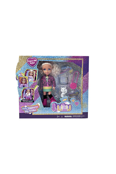 Lulu Fashion - 5" Vogue & Stylish with silver hair, sunglasses, a kitten, and...