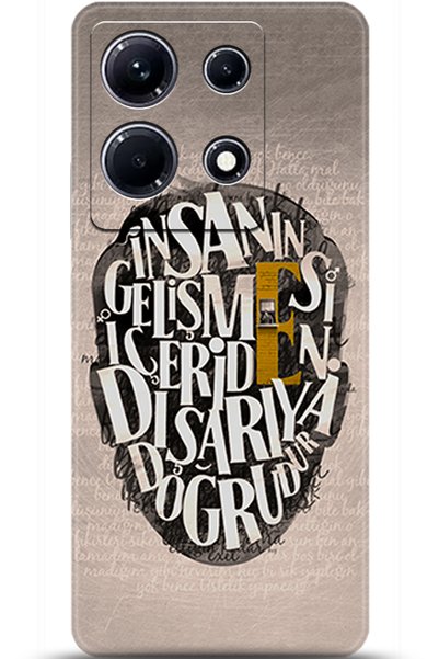 Noprin Infinix Note 30 Case Hd Printed Case - They Can'T Bring Me down 5587