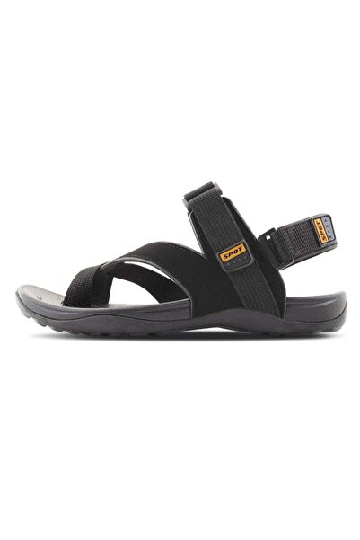 Spot Stylish Sandals For Men | Durable and Straps Sandals | Men's Sandals | SS-7550 Black