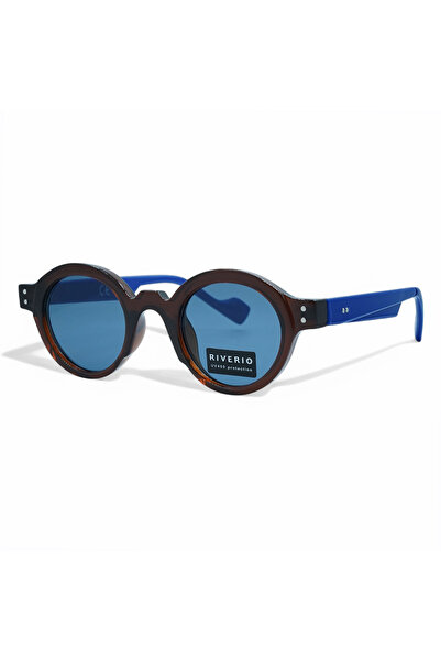 riverio Καφέ-Μπλε Unisex Γυαλιά Ηλίου, UV400