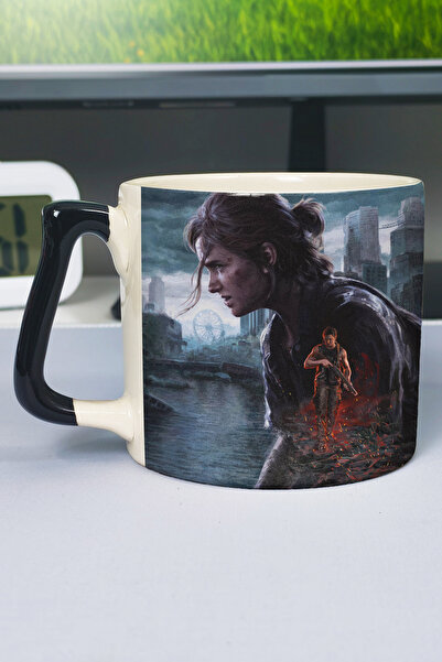 ZipZap The Last of Us Printed Ceramic Luxury Mug (1 Piece) Custom Black Handl...