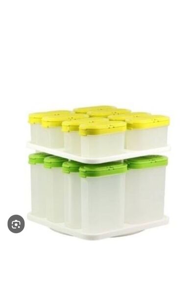 Tupperware Stantlı 16lı baharatlık set