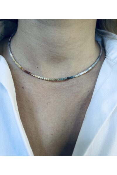 PIETRICELE Dusty Rainbow Necklace