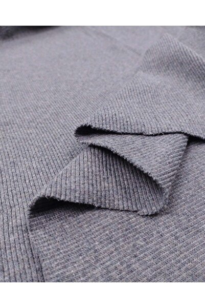 Kumaş Parça Dark Gray Camisole Ribbed Fabric Flexible Soft Bodysuit & Blouse ...