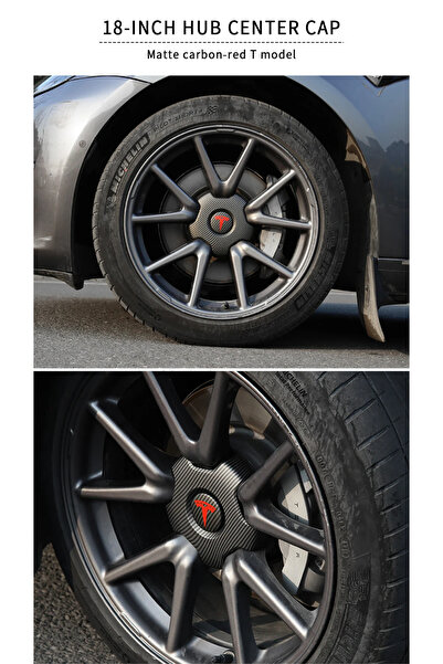 Tesay Kit capace de protecție pentru butuci pentru jante de 18″ – Tesla Model 3