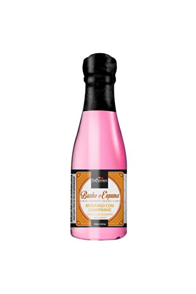 hot flowers Αφρόλουτρο φράουλας με σαμπάνια 150 ml