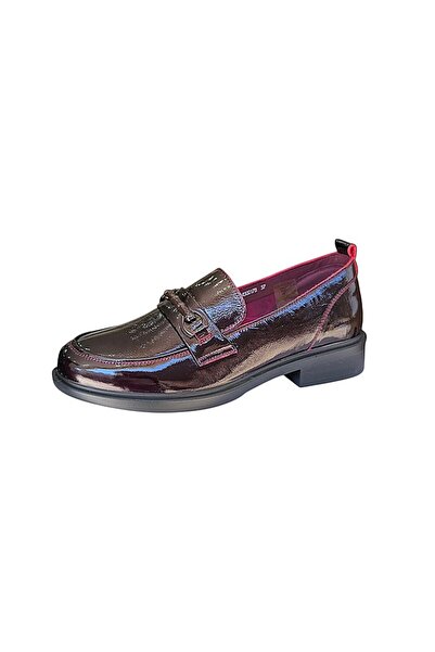 PASS Collection Women's casual shoes made of grenadine patent leather 450017B