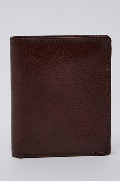 R&B Textured Bi-Fold Wallet