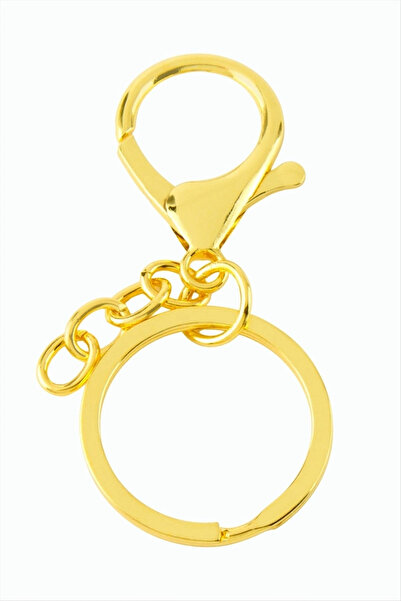 Eco Lounge Metal Keychain with Hook and Chain
