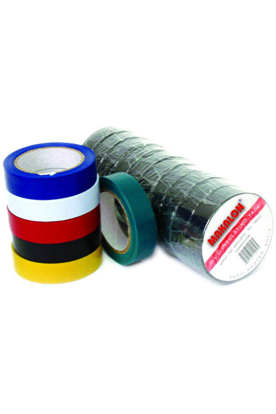 MAKALON Insulating tape-yellow 18mm x 20m MK