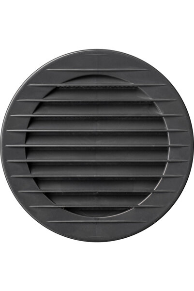 Karro round ventilation grill, ø 70mm, graphite