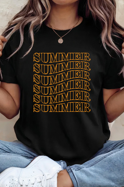 Sarah's Boutique Women's T-shirt – 100% cotton – Summer Stack