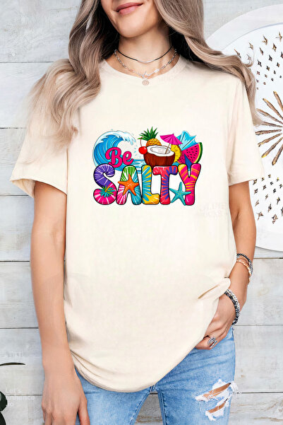 Sarah's Boutique Women's T-shirt – 100% cotton – Be Salty