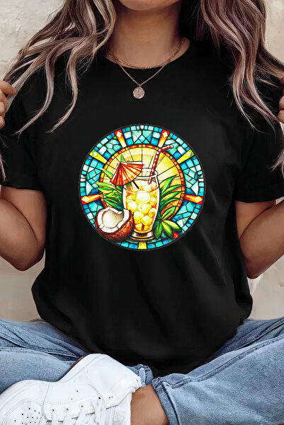 Sarah's Boutique Women's T-shirt – 100% cotton – Stained Drink