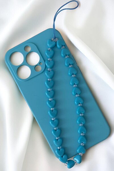 nftart.design Kalpler Ve Mini Boncuklu Bilek Telefon Askısı , Telefon Ipi, Te...