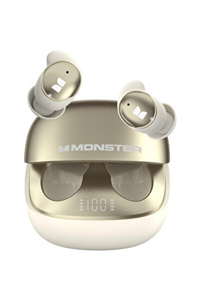 MONSTER Căști Bluetooth Handsfree Sleep Ear200, TWS, ANC, Auriu