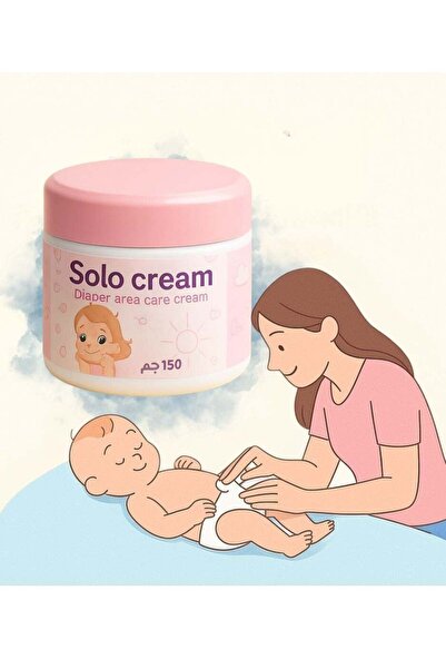 Solo Diaper Rash Cream – Gentle Care for Baby Skin | 150g