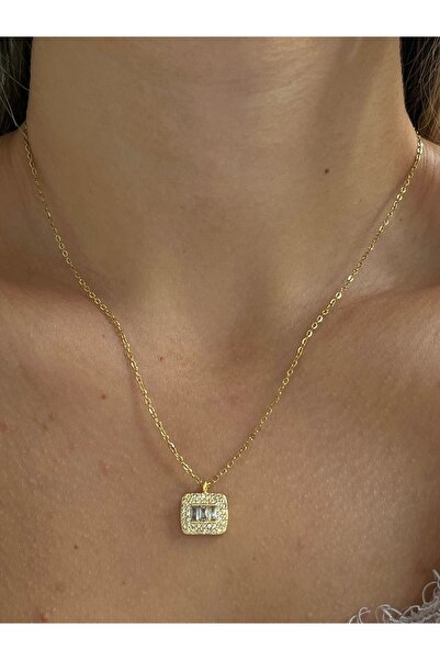 Twinssis Accessories 316L Zircon Stone Steel Necklace