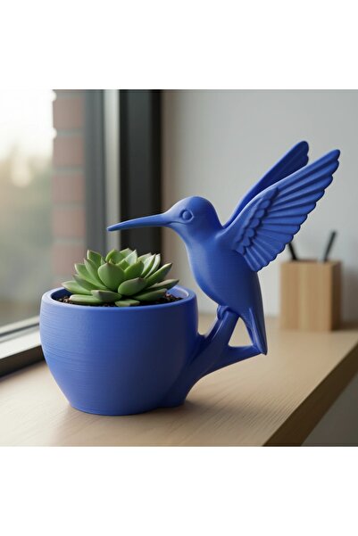 OEM Ghiveci Decorativ cu Pasăre Colibri, Suport pentru Plante mici