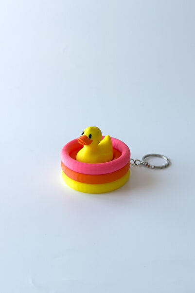sin istanbul Παιχνίδι άγχους με μπρελόκ Duck Clicker και πισίνα