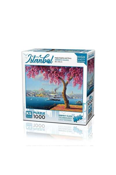 WOWMOMKIDS 20744 Puzzle 1000 Hagla Sophia and Ferry
