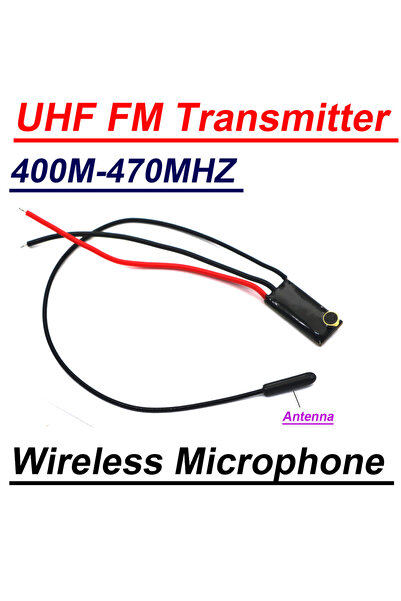 Choice 400-470MHZ UHF FM transmitter NFM POWER transmission wireless micropho...