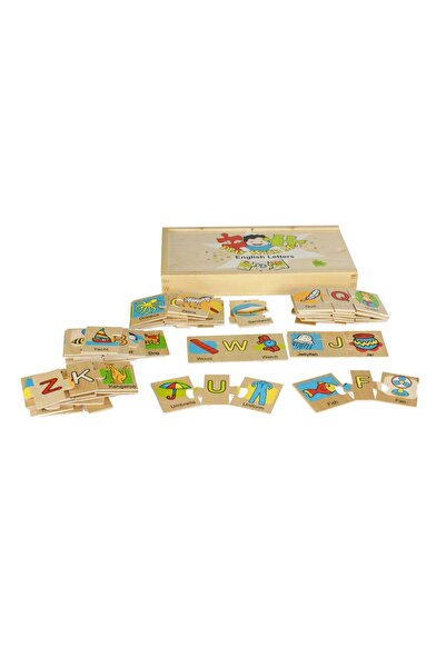 Puzzle Play with the English Letters