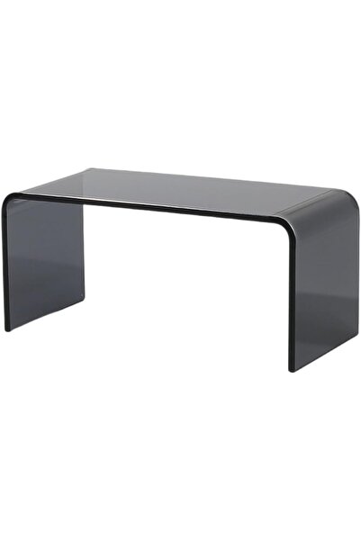 Slasa Black Acrylic Display Riser Stand 28x10x10 cm for Display Use