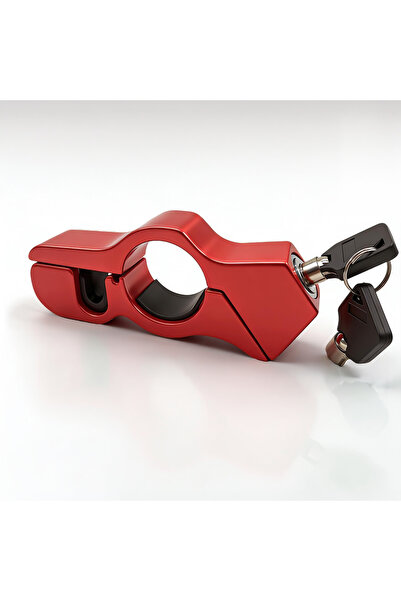 Microcase Motosiklet Direksiyon Fren Kilidi - Kask Kilitleme Kablolu E-Scoote...