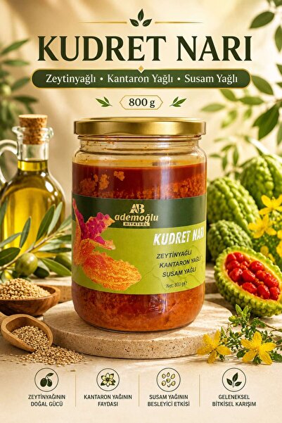 ADEMOĞLU BİTKİSEL SAĞLIK ÜRÜNLERİ ZEYTİNYAĞLI KANTARON YAĞLI KUDRET NARI ÇÖRE...