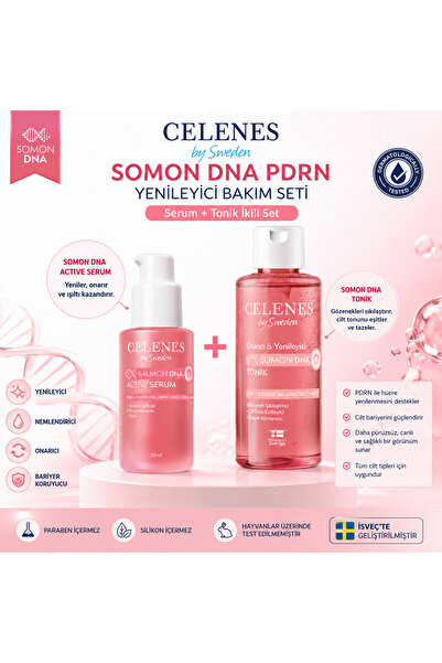 celenes by sweden Celenes Somon DNA PDRN Serum 30 ml + Somon DNA PDRN Tonik 2...