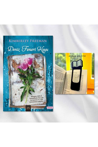 Arkadya Yayınları Marine Lamp Lighthouse / Bookmark with Book Figure Gift