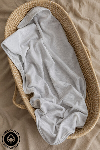 Miniel Unisex Baby 100% Cotton Combed Cotton Double Layer Baby Blanket 85X100 cm