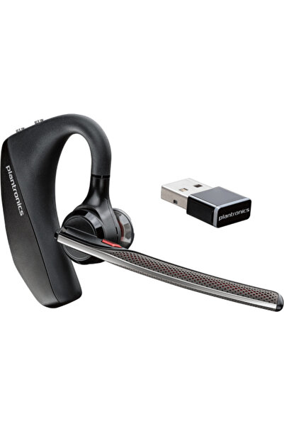 Poly Casca Bluetooth Voyager 5200 UC, carcasa, USB, Negru