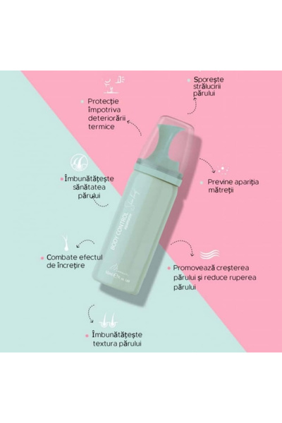 Mounir Spuma tratament - body control shine boost aquamarine - 50ml